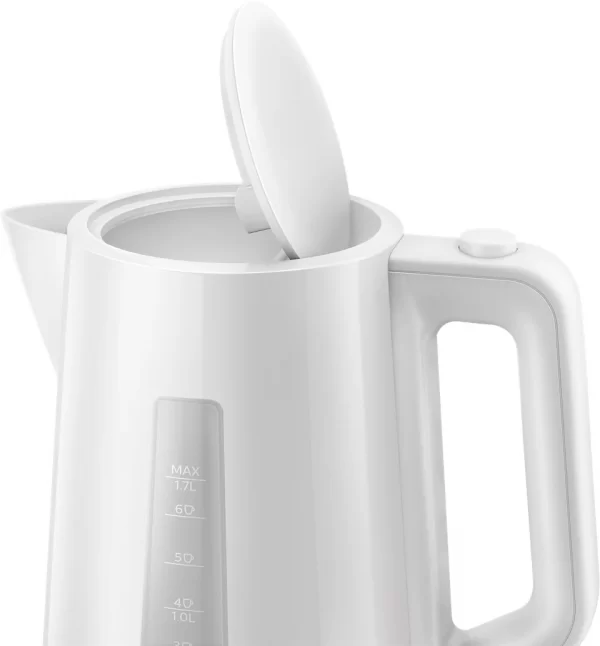 philips Plastic kettle HD9318 white open